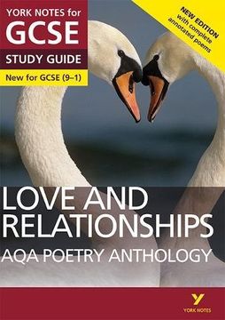 portada AQA Poetry Anthology - Love and Relationships: York Notes fo