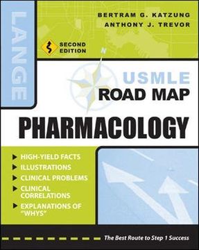 portada Usmle Road map Pharmacology, Second Edition (Lange Usmle Road Maps) (en Inglés)