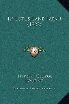 portada in lotus-land japan (1922)