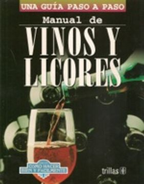 portada manual de vinos y licores. (in Spanish)