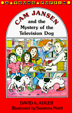portada Cam Jansen: The Mystery of the Television dog #4