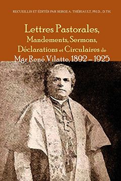 portada Lettres pastorales, mandements, sermons, déclarations et circulaires de Mgr René Vilatte 1892 - 1925