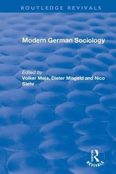 portada Modern German Sociology (Routledge Revivals) (in English)