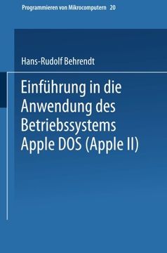 portada Einführung in die Anwendung des Betriebssystems Apple DOS (Apple II) (Programmieren von Mikrocomputern) (German Edition)
