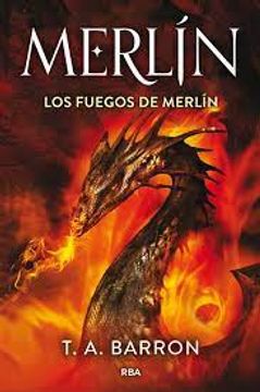 portada Los Fuegos de Merlin (Merlin 3)