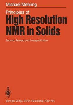 portada principles of high resolution nmr in solids (in English)