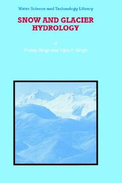 portada snow and glacier hydrology (en Inglés)