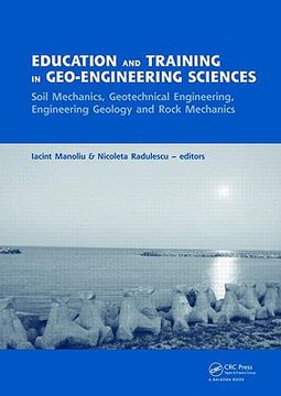 portada education and training in geo-engineering sciences: soil mechanics and geotechnical engineering, engineering geology, rock mechanics (en Inglés)