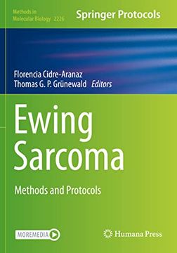portada Ewing Sarcoma: Methods and Protocols (Methods in Molecular Biology) (en Inglés)