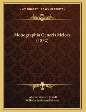portada Monographia Generis Meloes (1832) (en Latin)