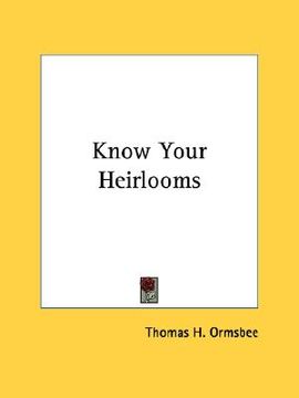 portada know your heirlooms