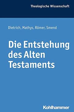 portada Die Entstehung Des Alten Testaments (en Alemán)