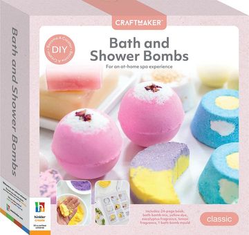 portada Craft Maker Bath & Shower Bombs (en Inglés)