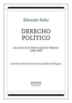 portada Derecho político: Lecciones de la Universidad de Valencia 1887-1888