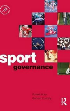 portada Sport Governance (Sport Management Series) (en Inglés)