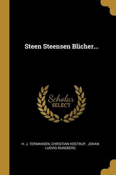 portada Steen Steensen Blicher... (en Danés)