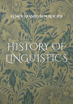 portada History of linguistics (en Inglés)