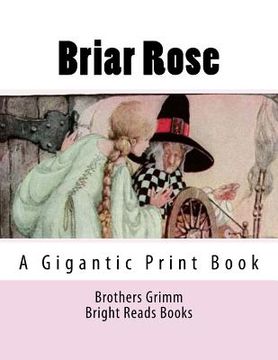 portada Briar Rose: A Gigantic Print Book (en Inglés)