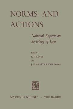 portada Norms and Actions: National Reports on Sociology of Law (en Inglés)