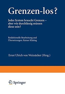 portada Grenzen-los?: Jedes System braucht Grenzen ― aber wie durchlässig müssen diese sein? (Wuppertal Texte) (German Edition)