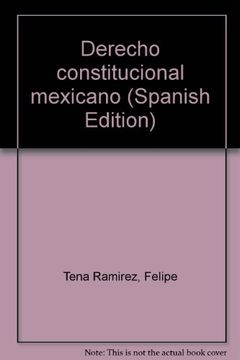 portada Derecho constitucional mexicano (Spanish Edition)