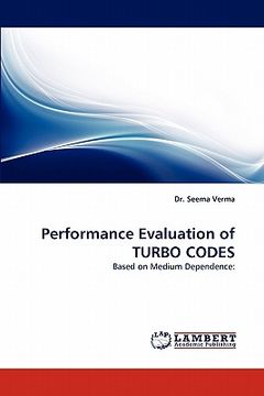 portada performance evaluation of turbo codes (in English)