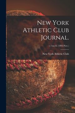 portada New York Athletic Club Journal.; v.1: no.8, (1892: Nov.) (en Inglés)