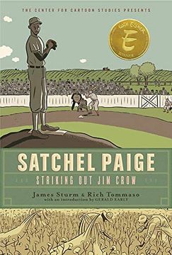 portada Satchel Paige: Striking out jim Crow (The Center for Cartoon Studies Graphic Novel) (en Inglés)