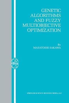 portada Genetic Algorithms and Fuzzy Multiobjective Optimization