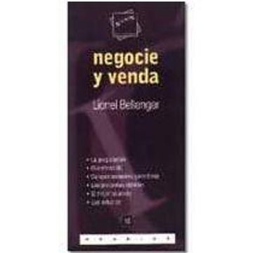 portada Negocie y venda (in Spanish)
