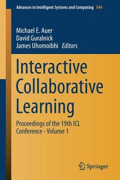 portada Interactive Collaborative Learning: Proceedings of the 19th ICL Conference - Volume 1 (en Inglés)