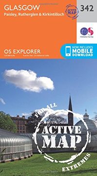 portada Glasgow (OS Explorer Active Map)