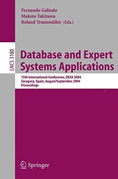 portada database and expert systems applications: 15th international conference, dexa 2004, zaragoza, spain, august 30-september 3, 2004, proceedings