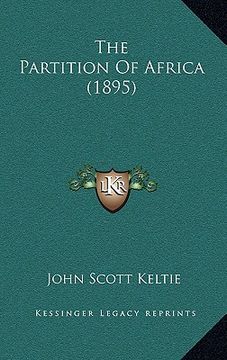 portada the partition of africa (1895) (en Inglés)