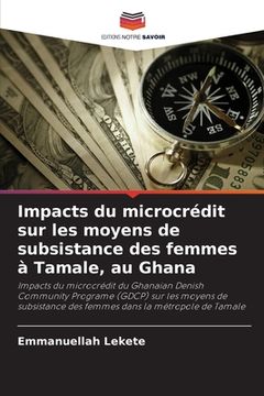 portada Impacts du microcrédit sur les moyens de subsistance des femmes à Tamale, au Ghana (in French)