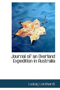 portada journal of an overland expedition in australia (in English)