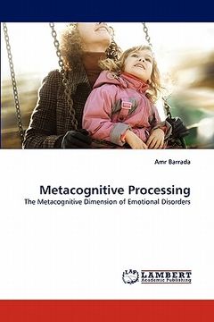 portada metacognitive processing (en Inglés)