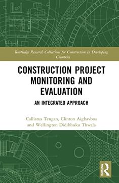 portada Construction Project Monitoring and Evaluation (Routledge Research Collections for Construction in Developing Countries) (en Inglés)