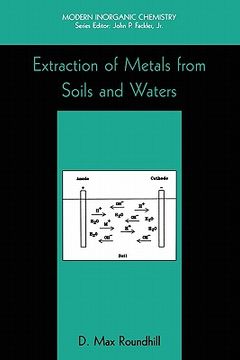 portada extraction of metals from soils and waters (en Inglés)