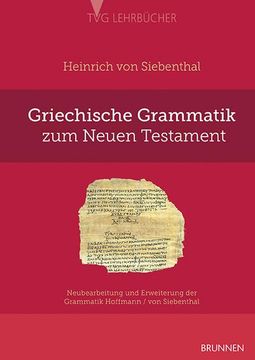 portada Griechische Grammatik zum Neuen Testament (en Alemán)