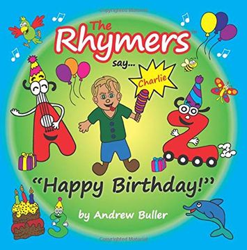 portada The Rhymers Say. "Happy Birthday! "H Charlie (in English)