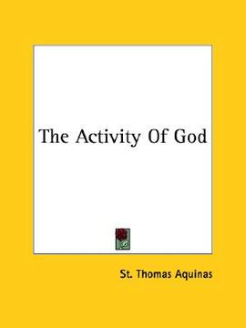 portada the activity of god (en Inglés)