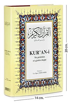portada Kur`An-I me Perkthim ne Gjuhen Shqipe (Koran Arabisch - Albanisch) (in Turco)