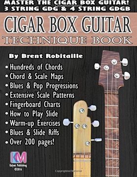 portada Cigar Box Guitar - Technique Book: Cigar Box Guitar Encyclopedia