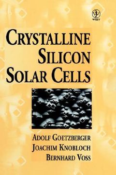 portada crystalline silicon solar cells (en Inglés)