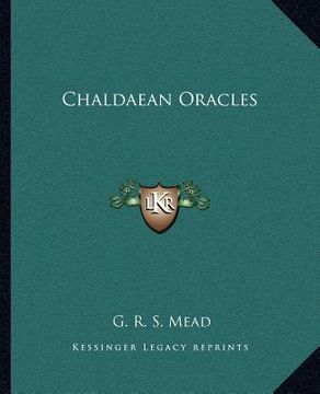 portada chaldaean oracles (en Inglés)