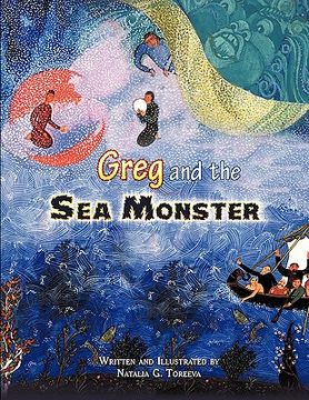 portada greg and the sea monster (en Inglés)