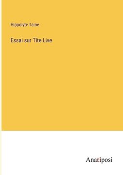 portada Essai sur Tite Live (in French)