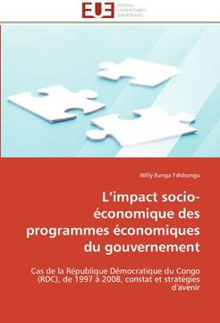 portada L'Impact Socio-Economique Des Programmes Economiques Du Gouvernement
