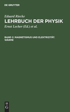 portada Magnetismus und Elektrizität. Wärme (in German)